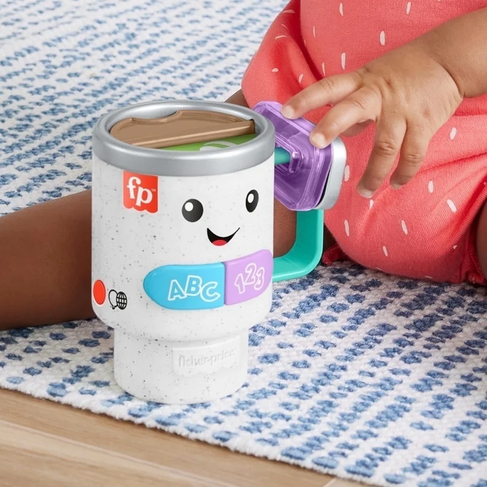 Fisher-Price Wake Up & Learn Coffee Mug with Lights & Music